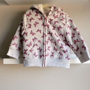 George Sherpa lined butterfly jacket 2T